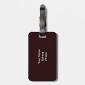 Entspannender Schimpanse - Gepäckanhänger (Rückseite vertikal)