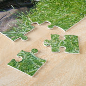 Entspannender Schimpanse - Puzzlespiel Puzzle (Seite)