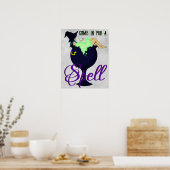 Entspannendes Cauldron Bath Poster (Küche)