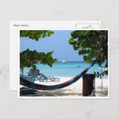 entspannendes Jamaica Postkarte (Vorne/Hinten)