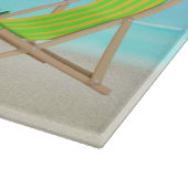 Entspannendes Strand-Glasschneiden-Brett (15" Schneidebrett (Ecke)