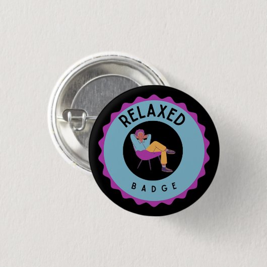 Entspannt Button (Vorne & Hinten)