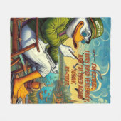 Entspannt und entspannt fleecedecke (Vorderseite (Horizontal))