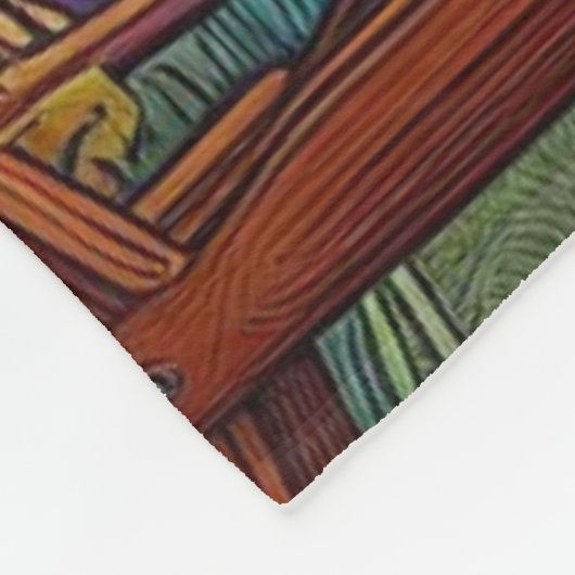 Entspannt und entspannt fleecedecke (Ecke)