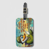 Entspannt und entspannt gepäckanhänger (Vorderseite Vertikal)