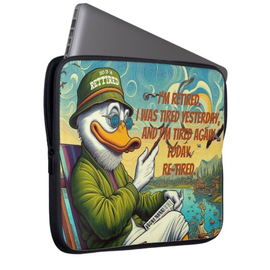 Entspannt und entspannt laptopschutzhülle (Vorne Rechts)