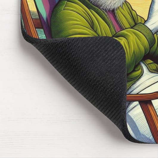 Entspannt und entspannt mousepad (Ecke)