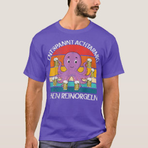 Entspannte, achtarmige Rodeln, Bierverstärkung P T-Shirt