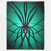 Entspannte Flow4 - Fleece-Decke Fleecedecke (Vorderseite)