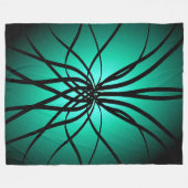 Entspannte Flow4 - Fleece-Decke Fleecedecke (Vorderseite (Horizontal))