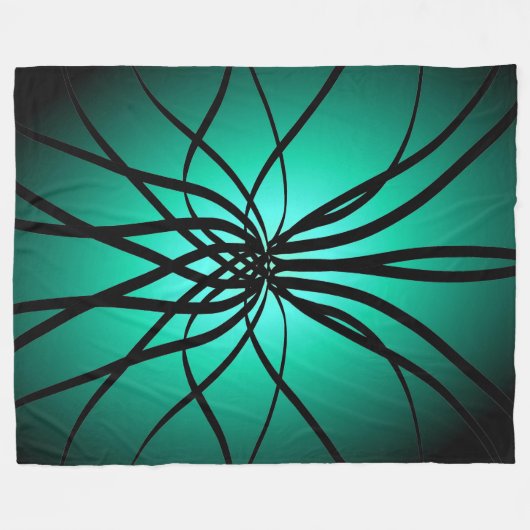 Entspannte Flow4 - Fleece-Decke Fleecedecke (Vorderseite (Horizontal))