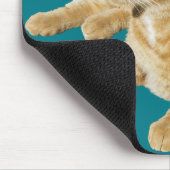Entspannte Katze Mousepad (Ecke)