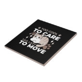 Entspannte & lazy Vibes für Cat Lovers Design Fliese (Seite)