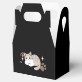 Entspannte & lazy Vibes für Cat Lovers Design Geschenkschachtel (Geöffnet)