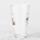 Entspannte & lazy Vibes für Cat Lovers Design Glas (Links)