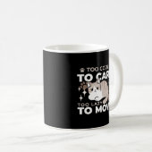 Entspannte & lazy Vibes für Cat Lovers Design Kaffeetasse (VorderseiteRechts)