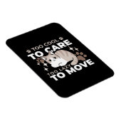 Entspannte & lazy Vibes für Cat Lovers Design Magnet (Rechte Seite)