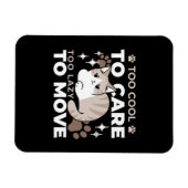 Entspannte & lazy Vibes für Cat Lovers Design Magnet (Horizontal)