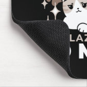 Entspannte & lazy Vibes für Cat Lovers Design Mousepad (Ecke)