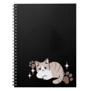 Entspannte & lazy Vibes für Cat Lovers Design Notizblock