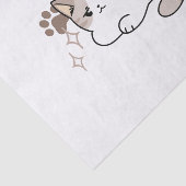 Entspannte & lazy Vibes für Cat Lovers Design Seidenpapier (Ausschnitt)