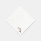 Entspannte & lazy Vibes für Cat Lovers Design Serviette (Ecke)