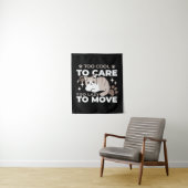 Entspannte & lazy Vibes für Cat Lovers Design Wandteppich (Beispiel)