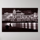 Entspannte Nacht in der Stadt Poster (Vorne)