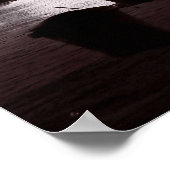 Entspannte Nacht in der Stadt Poster (Ecke)