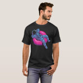 Entspannter Astronaut T-Shirt (Vorne ganz)
