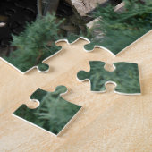 Entspannter Bär in der Hängematte Puzzle (Seite)