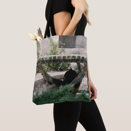 Entspannter Bär Tasche (Von Nahem)