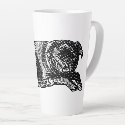 Entspannter Blick, Morgenkomfort Milchtasse (Rechte Ecke)