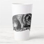 Entspannter Blick, Morgenkomfort Milchtasse (Vorderseite)