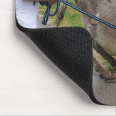 Entspannter Donkey Mousepad (Ecke)