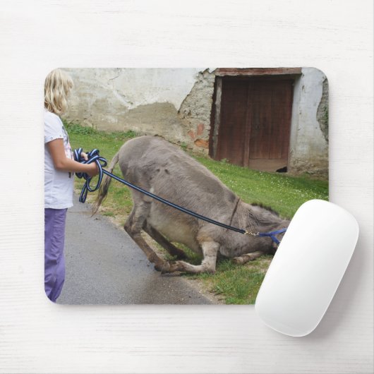 Entspannter Donkey Mousepad (Mit Mouse)