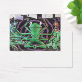 Entspannter Frosch mit acht Waffen (Schreibtisch)