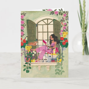 Entspannter Geburtstagswunsch Frau Karte