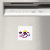 Entspannter glücklicher Vatertag Magnet (In Situ (Geschirrspüler))