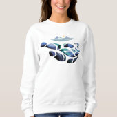 Entspannter Polar-Bär Sweatshirt (Vorderseite)