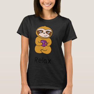 Entspannter Schlammpass T-Shirt