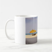 Entspannter Strandtag Kaffeetasse (Links)