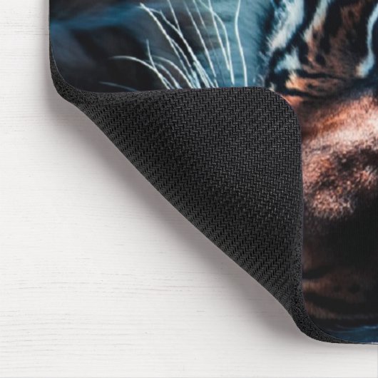 Entspannter Tiger Mousepad (Ecke)