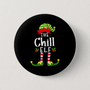 Entspannter Weihnachtself passendes Pyjama X-mas-P Button