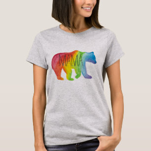 Entspanntes geeignetes T-Shirt Mutter-Bear Family