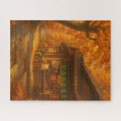 Entspanntes Herbstcafe-Puzzle Puzzle (Horizontal)