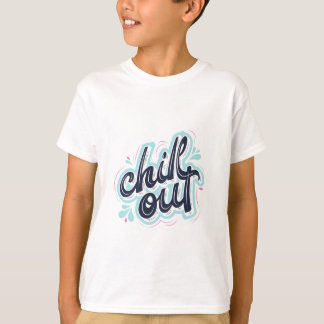 Entspanntes Retro-Typografie-Jungen-Grafikt-Shirt T-Shirt