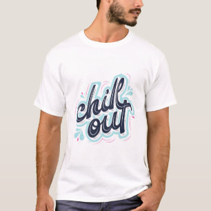 Entspanntes Retro-Typografie-Sommer-T-Shirt T-Shirt