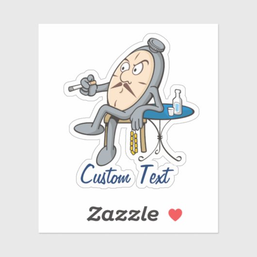 Entspannuhr Aufkleber (Blatt)