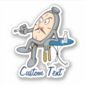 Entspannuhr Aufkleber (Vorderseite)